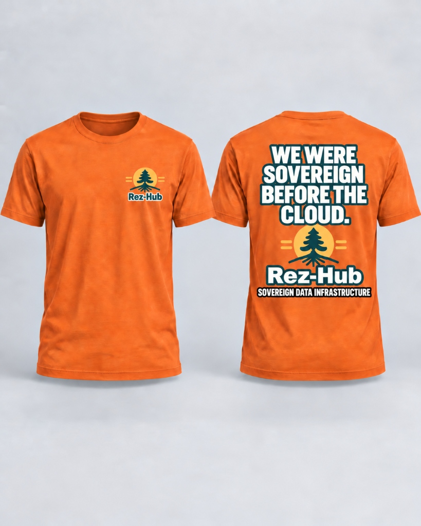 Rez-Hub Elevate Tee — Orange